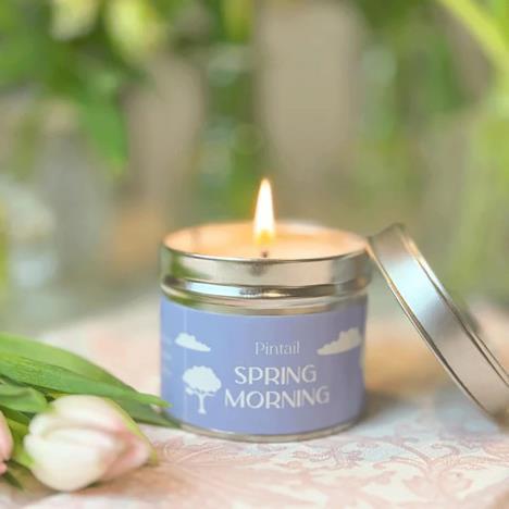 Pintail Candles Spring Morning Tin Candle Extra Image 3 Preview